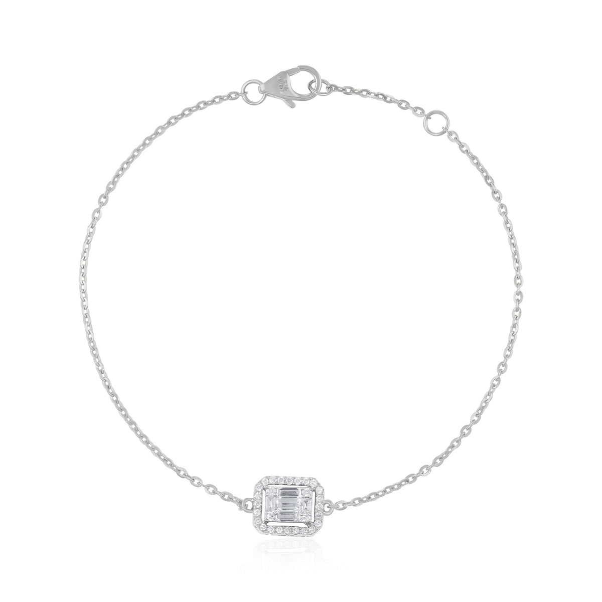 An Icon of Luxury 18 Carat White Gold Bracelet Made to Last a Lifetime