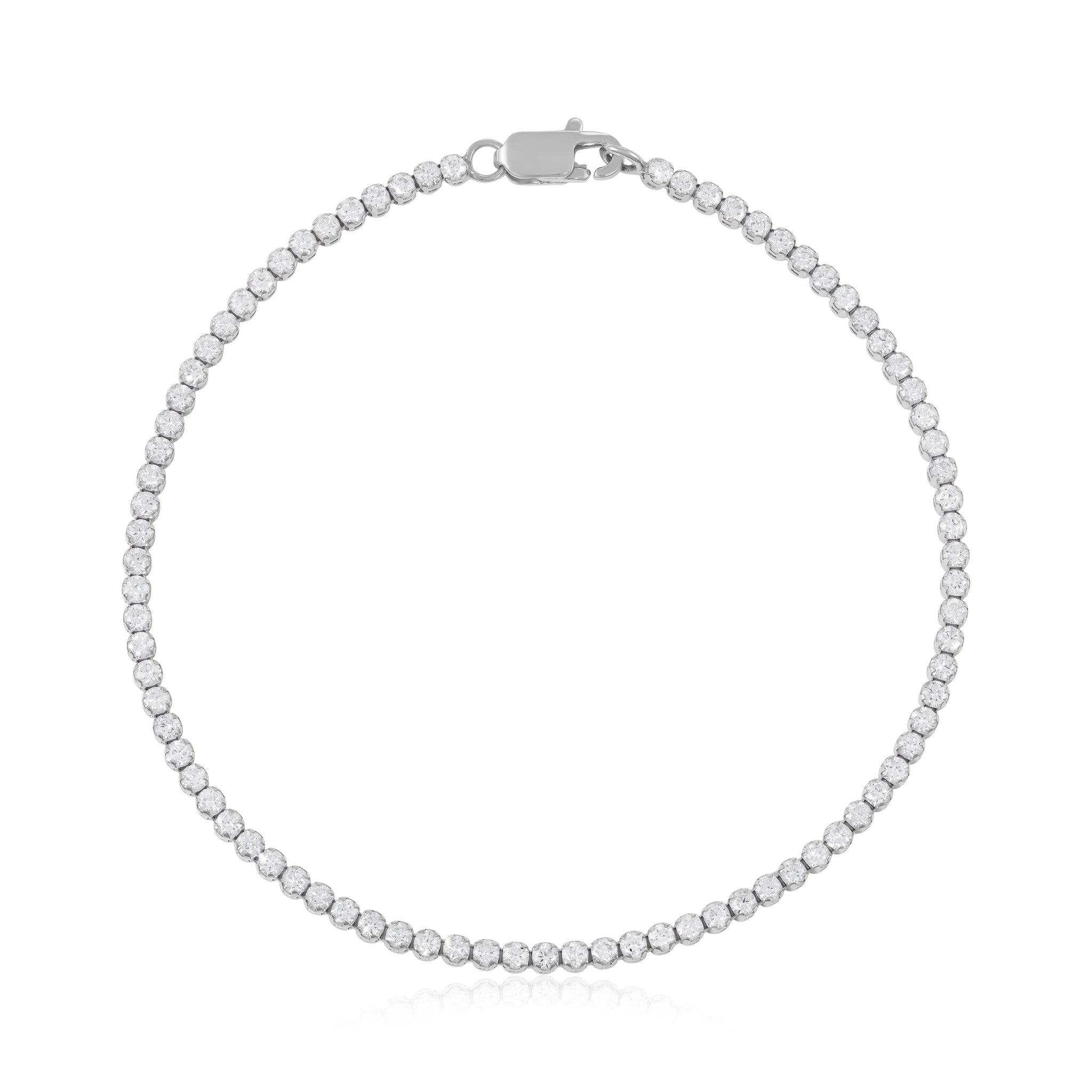 Crafted to Reflect Your Inner Radiance 18 Carat White Gold Bracelet An Icon of True Sophistication