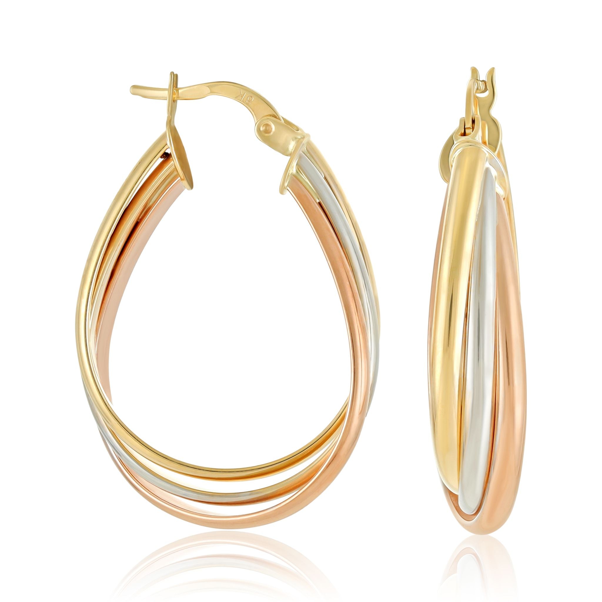 Elegance Rooted in Tradition 9 Carat Gold Earrings Crafted for the Modern Muse