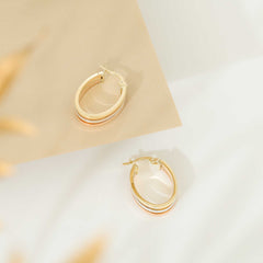 Infused with the Spirit of Grace 9 Carat Gold Earrings An Expression of Style and Beauty