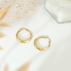 A Legacy of Style 9 Carat Gold Earrings Infused with Unforgettable Charm