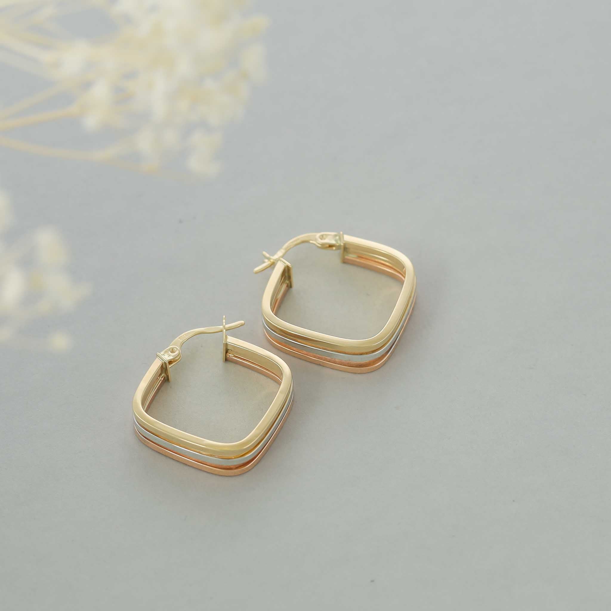 Born of Timeless Craftsmanship 9 Carat Gold Earrings A Touch of Refinement for Any Occasion