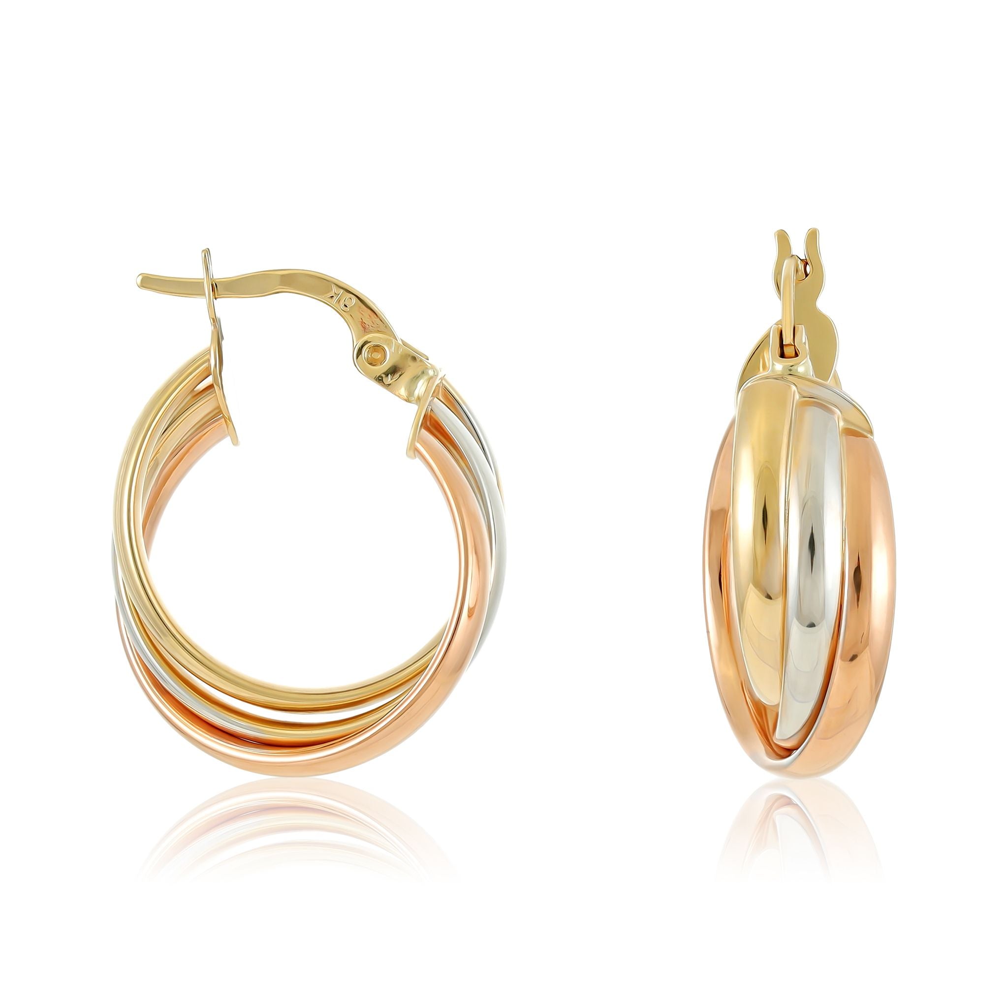 Elegance at Its Peak 9 Carat Gold Earrings Inspired by Classic Elegance