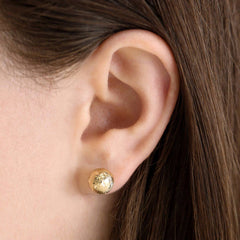 Chic and Sleek 9 Carat Gold Earrings With Every Detail Perfected