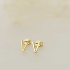 Born of Timeless Craftsmanship 9 Carat Gold Earrings Inspired by Classic Elegance