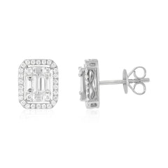 Inspired by Tradition 18 Carat White Gold Earrings For the Modern Jewellery Lover