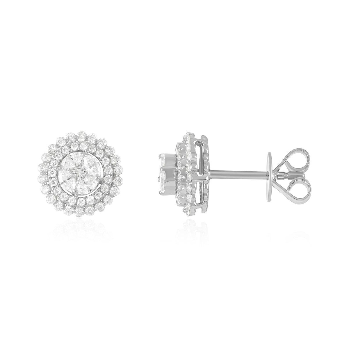 Unveiling the Art of Sophistication 18 Carat White Gold Earrings An Icon of Unparalleled Elegance