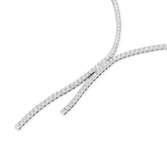 Designed for Distinction 18 Carat White Gold Necklace A Reflection of Timeless Beauty