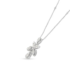 Glamorous 18 Carat White Gold Necklace A Reflection of Life’s Precious Moments