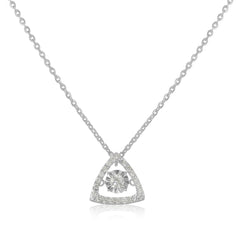 Infused with a Touch of Luxury 18 Carat White Gold Necklace Infused with an Air of Elegance