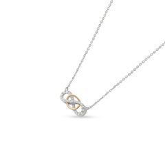 Inspired by Light and Grace 18 Carat White Gold Necklace To Capture the Light of Your Life