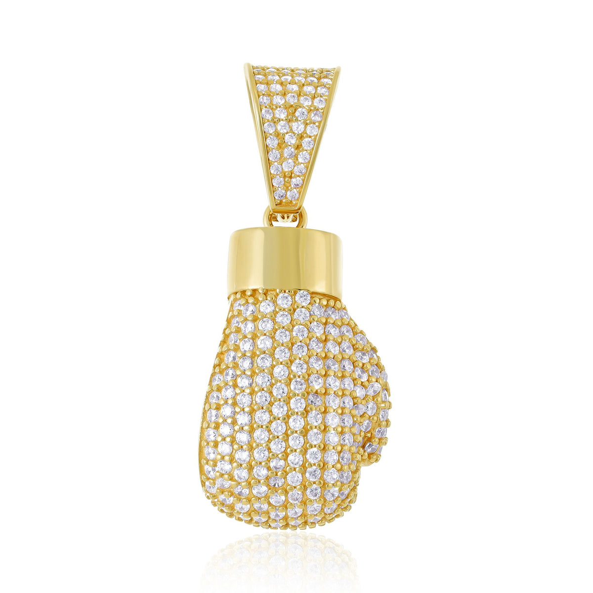 A Celebration of Refinement 9 Carat Gold Pendant For the Modern-Day Icon