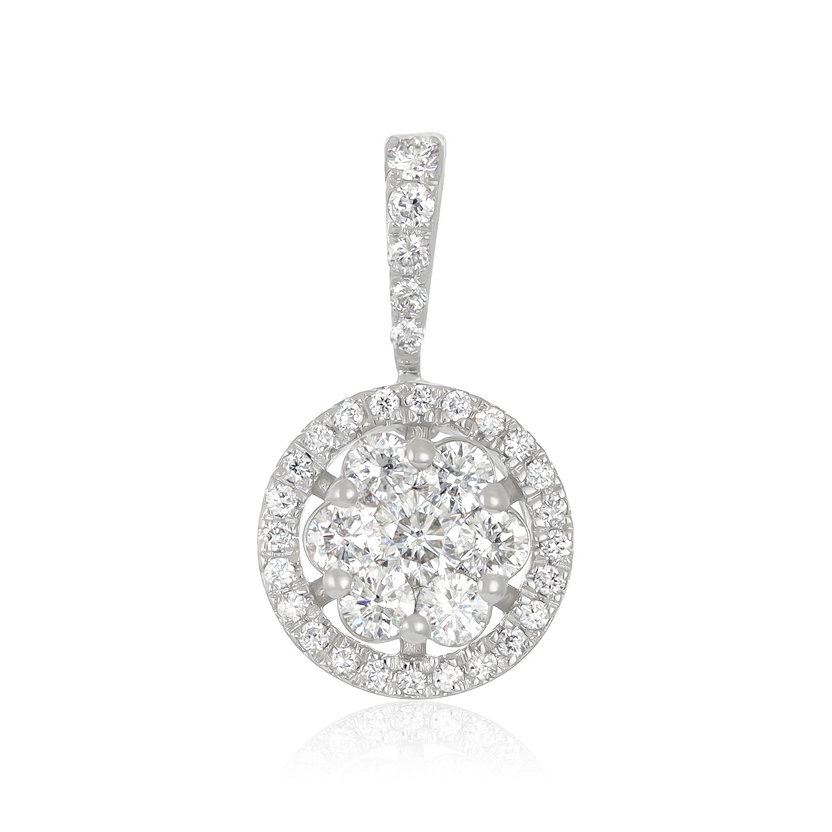 Inspired by Tradition 18 Carat White Gold Pendant The Perfect Blend of Style and Craft