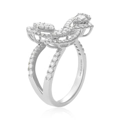 Unveiling the Art of True Elegance 18 Carat White Gold Ring A Reflection of Your Inner Grace