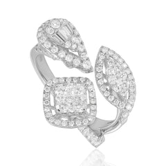 Unveiling the Art of True Elegance 18 Carat White Gold Ring A Reflection of Your Inner Grace