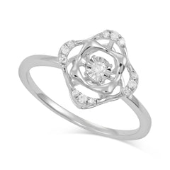 Where Beauty Meets Craftsmanship 18 Carat White Gold Ring A Jewel That Tells Your Story