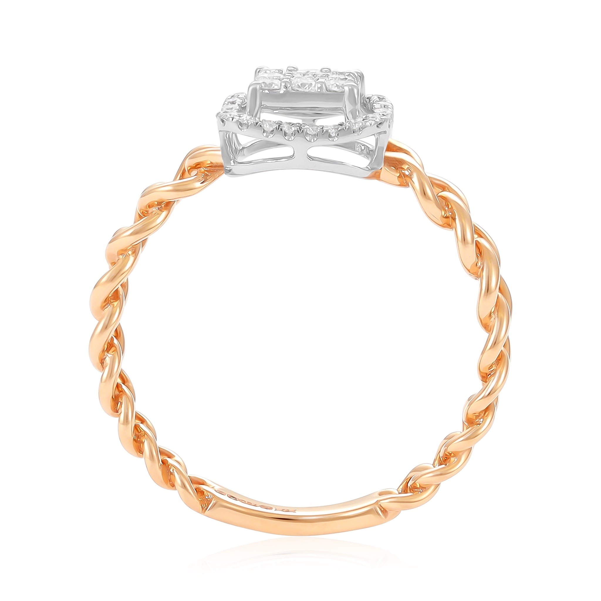 Elegance Rooted in Tradition 18 Carat Rose Gold Ring An Expression of Style and Beauty