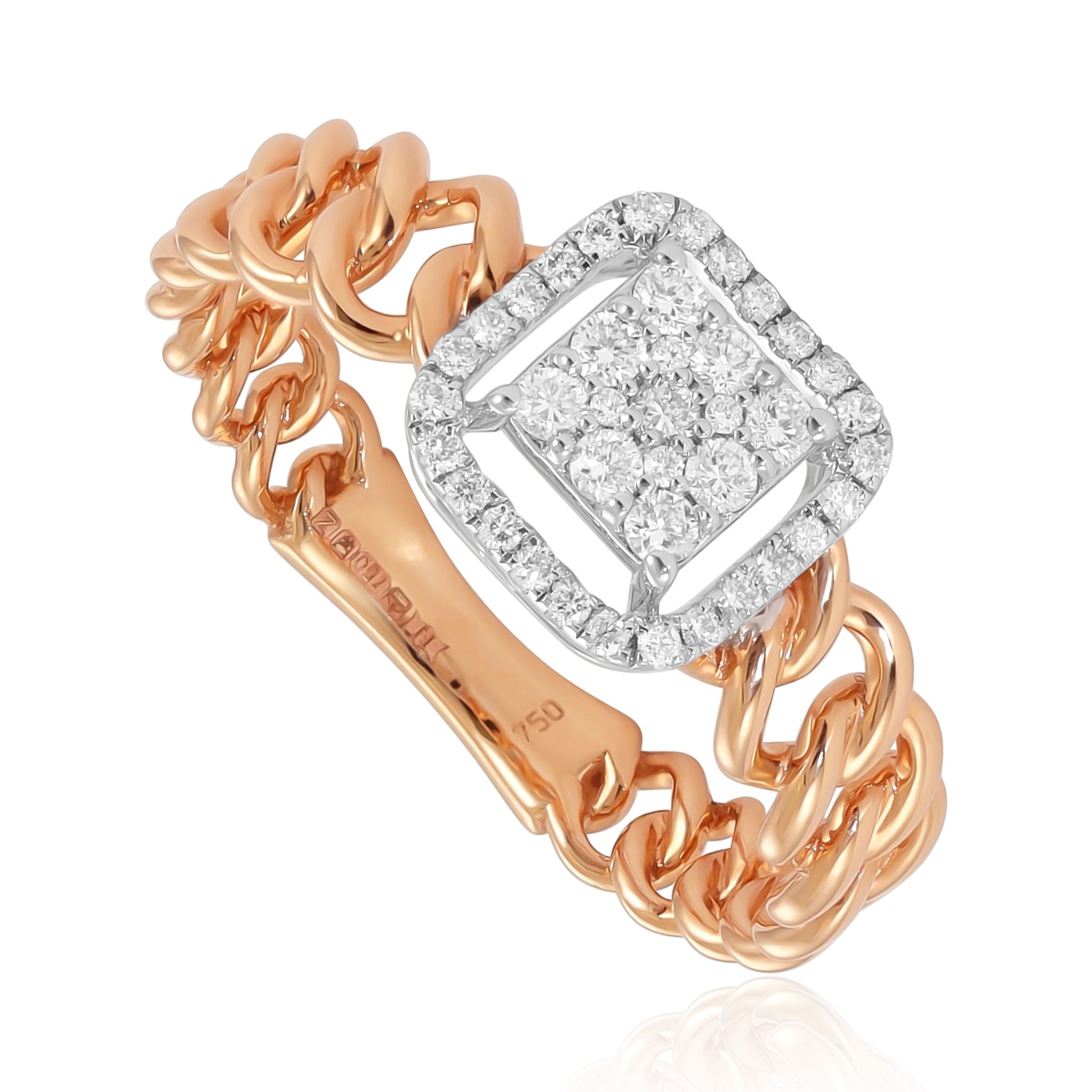 Elegance Rooted in Tradition 18 Carat Rose Gold Ring An Expression of Style and Beauty