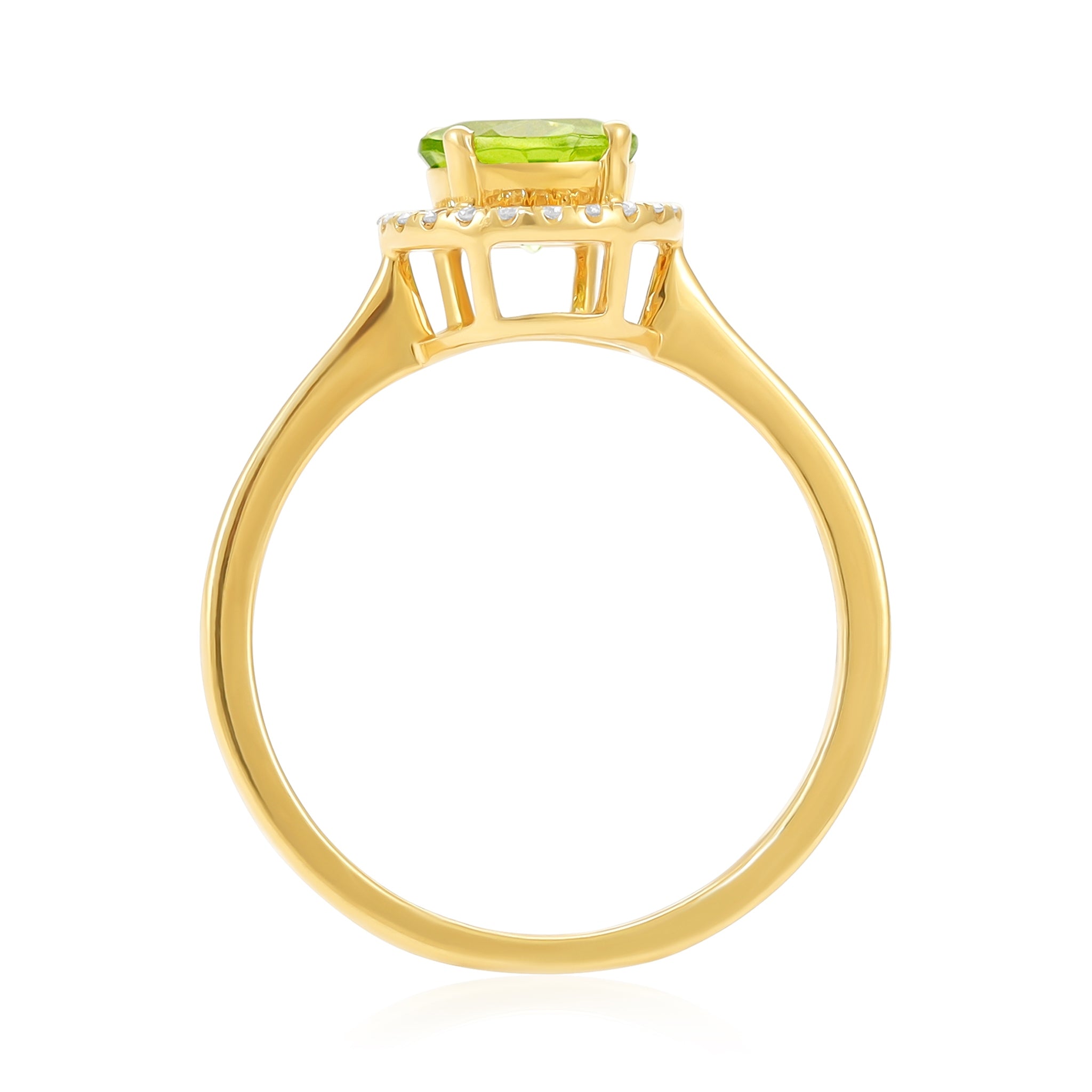 Elegance Redefined 18 Carat Yellow Gold Ring For the Discerning Jewellery Connoisseur