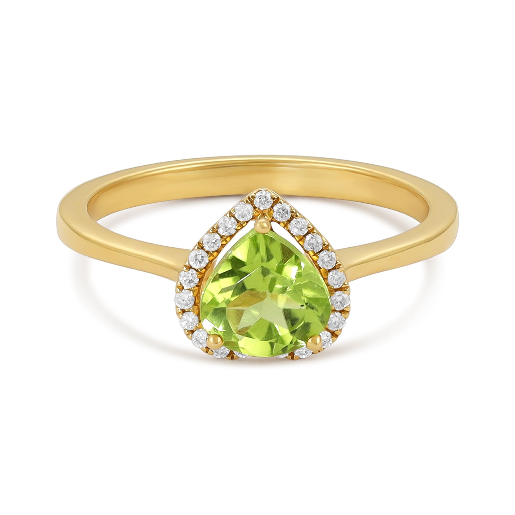 Exquisite 18 Carat Yellow Gold Ring A Reflection of Your Inner Grace