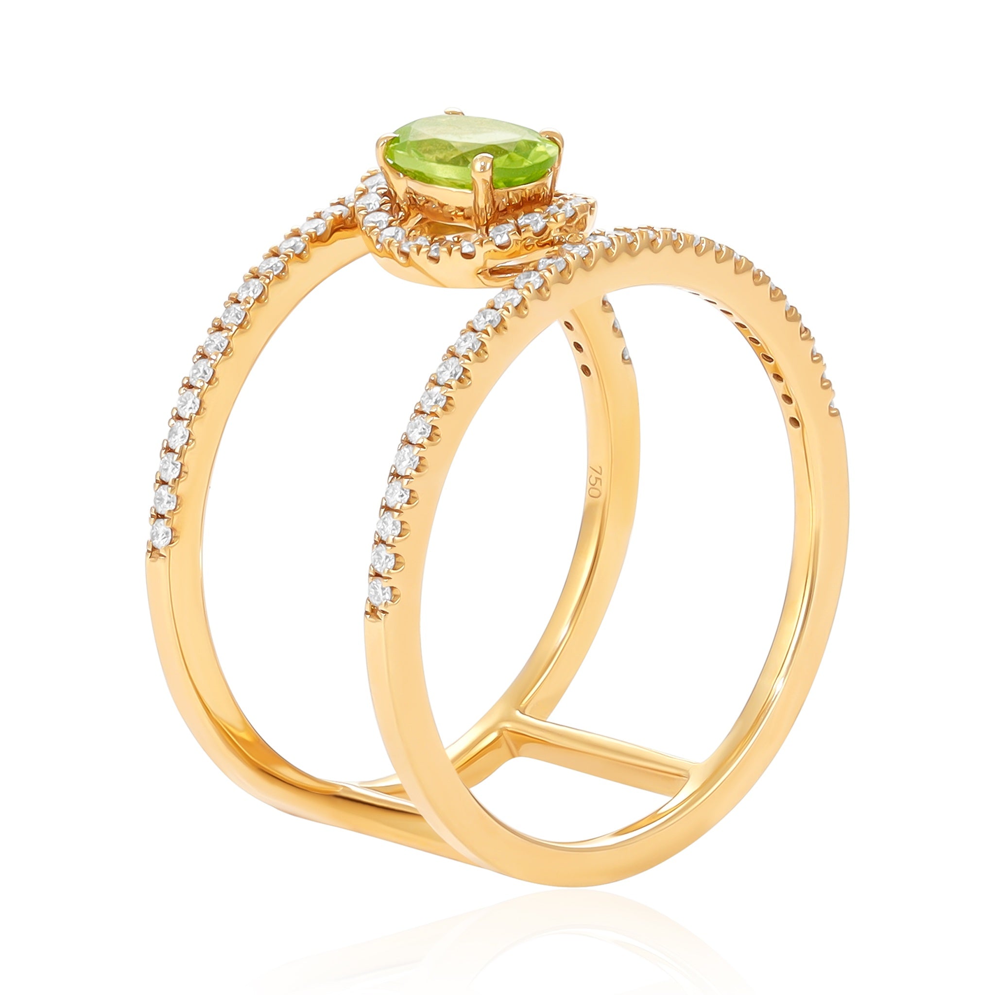 Embodying True Sophistication 18 Carat Yellow Gold Ring Crafted to Match Your Spirit