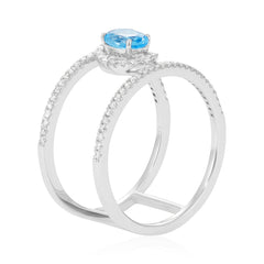 Celebrating the Beauty of Detail 18 Carat White Gold Ring Elegance That Lasts a Lifetime