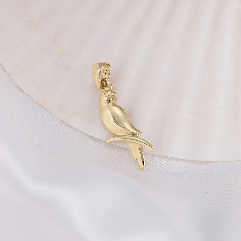 Crafted to Reflect Your Inner Radiance 9 Carat Yellow Gold Pendant Infused with the Essence of Grace