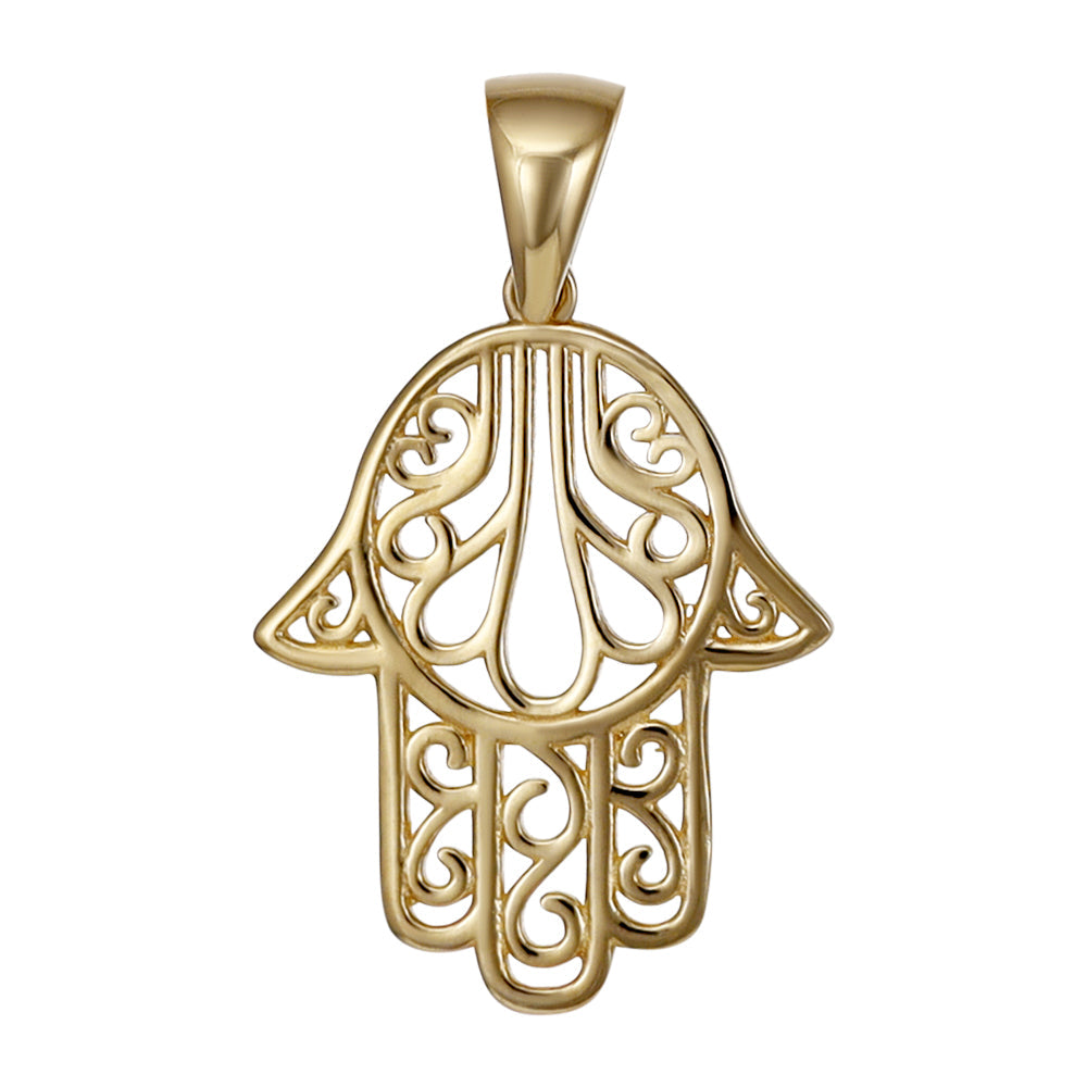 Endlessly Inspired 9 Carat Yellow Gold Pendant Crafted for Moments That Matter