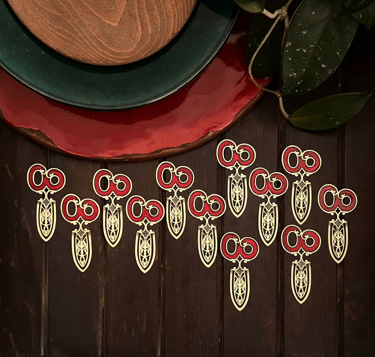 The Artisan’s Scissors Brass Bookmark – Symbol of Creativity and Craftsmanship - CHIUVANA